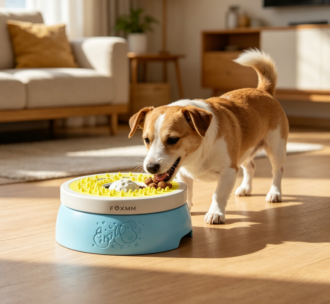 Interactive Rotating Ball Slow Feeder & Lick