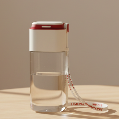 Travel Water Bottle with Carbon Filter